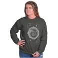 thumbnail image 3 of Nautilus Shell Symbolic Spiritual Sweatshirt for Men or Women Brisco Brands M, 3 of 6