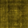 thumbnail image 1 of Ahgly Company Indoor Square Persian Yellow Traditional Area Rugs, 4' Square, 1 of 4