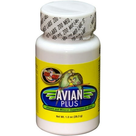 Zoo Med Avian Plus Bird Vitamin Supplement [Health Care] 1 oz