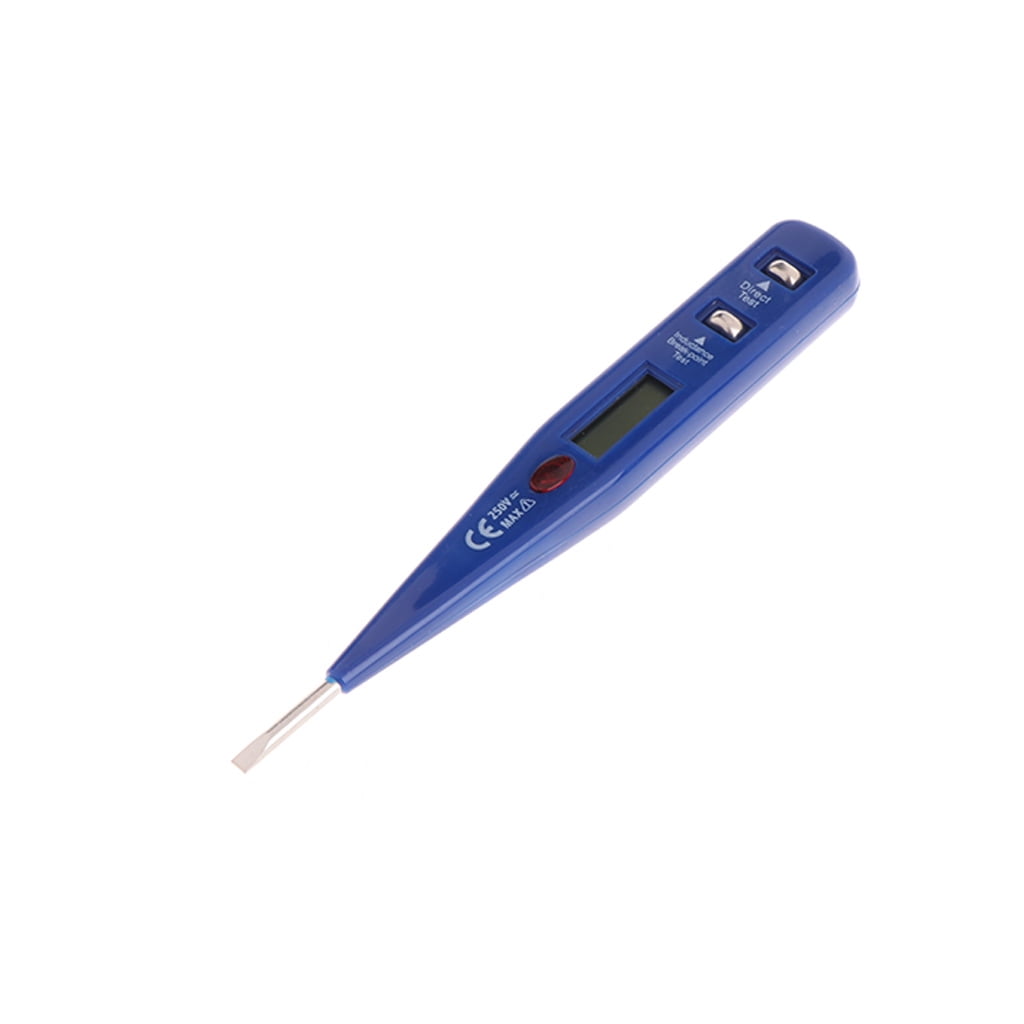 12V-250V AC DC Digital Electrical Tester Pen Voltage Inductance DetectorP&T