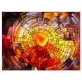 thumbnail image 2 of Design Art Return of Stained Glass Contemporary Graphic Art on Wrapped Canvas, 2 of 3