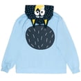 thumbnail image 3 of Bluey Adult Men or Women Cosplay Fleece Hooded Sweatshirt Bandit Blue, 3 of 4