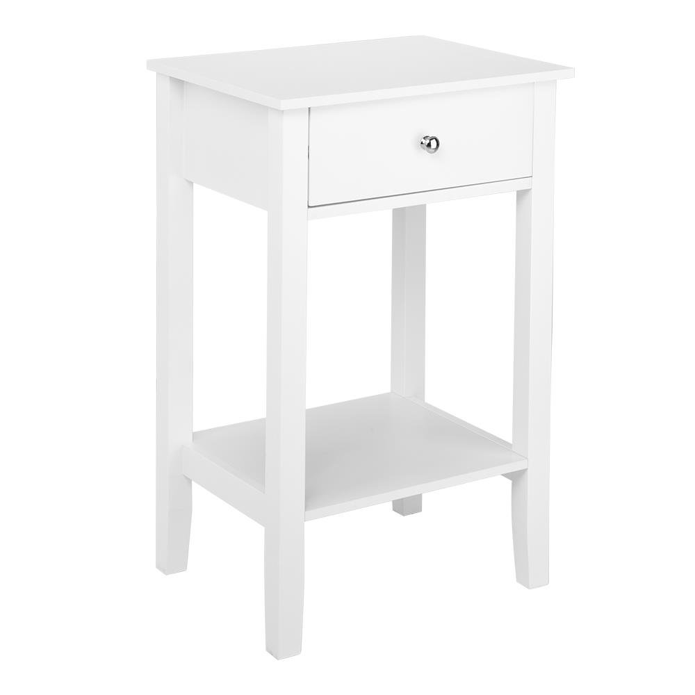 Winado End Table Side Bedside Night Stand Bedroom Decor W/ Drawer