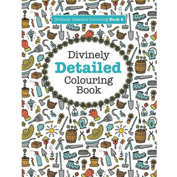 Divinely Detailed Colouring Book 4, (Paperback)