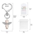 thumbnail image 2 of 40 Juegos de Perlado con en Forma de CorazóN, Juego de Recuerdo de Boda, Incluye Llaveros de Perlas de , Bolsas de Regalo de Organza A, 2 of 6