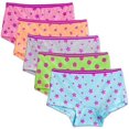 thumbnail image 4 of Fruit of the Loom Little Girls' Assorted Boyshort, Pack of 5, Size 16, 4 of 4