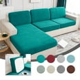thumbnail image 5 of Guanhe Couch Covers for Extra Large Cushion Sofa, Super Stretch Sofa Cover for Large Seat Cushion, Washable, Universal(Green), 5 of 5