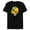 Black, variant on Disney José Carioca Three Caballeros Trip Matching Big Face - Short Sleeve Blended T-Shirt for Adults - Customized-Ocean Blue