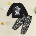 thumbnail image 2 of CAUYDY 3 6 9 12 18 24 Months 1-5T NToddler Baby Boy Fall Clothes Newborn Long Sleeve Sweatshirt with Pants 2 Piece Winter Outfits Dark Gray for Sizes 3-4 Years, 2 of 4