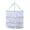 Grey Triple Layer, variant on Deyuer 1/2/3 Layer Hanging Mesh Drying Basket U-shaped Zipper Design Food Fish Clothes Hanging Drying Net Outdoor Foldable Hanging Mesh Dryer