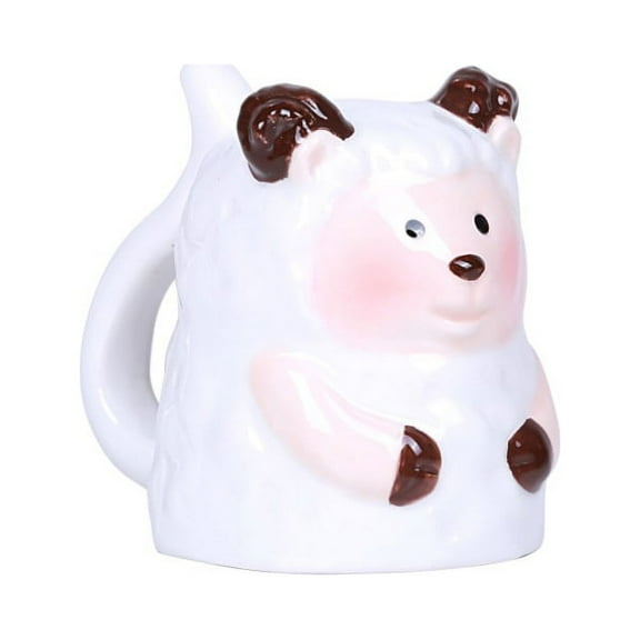 Pacific Giftware Topsy Turvy Sheep Expresso Mug Adorable Mug Upside Down Home Office Decor