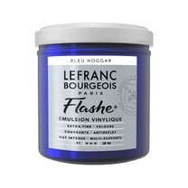 Lefranc & Bourgeois Flashe Matte Artist's Color, 125ml, Phthalocyanine Blue