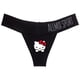 thumbnail image 3 of Kawaii Hello Kitty Sanrio Anime Tanga Sexy para mujer, correas de flejado para mujer, bragas de tentación Sexy delgadas, regalo de cumpleaños Kawaii, 3 of 4