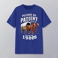 thumbnail image 2 of Womens Casual Crew Neck Tee Graphic Print Crew Neck Shirts Summer Short Sleeve Basic Tops, 2 of 3