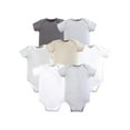 thumbnail image 1 of Hudson Baby Unisex Cotton Bodysuits, Neutral Basic, 0-3 Months, 1 of 3