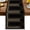 Black, variant on Double Arches Dining Table Runner, Ethnic Gold Red Ornate Frame Washable Table Runners Kitchen Coffee Table Center Decor for Home Party Holiday Wedding 13 x 36 Inches