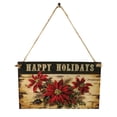 thumbnail image 1 of Árboles De Navidad De Madera Colgante Artesanal De Madera Reutilizable Adornos Navideños Para Interiores O Exteriores Advancent HA043964-05, 1 of 6