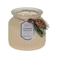 Mainstays 17.5oz 2Wick Pagoda Jar Candle, Country Holiday