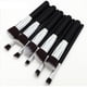 thumbnail image 2 of Juego de brochas de maquillaje de madera de nailon para cabello sintético negro, 10 unidades, 2 of 8