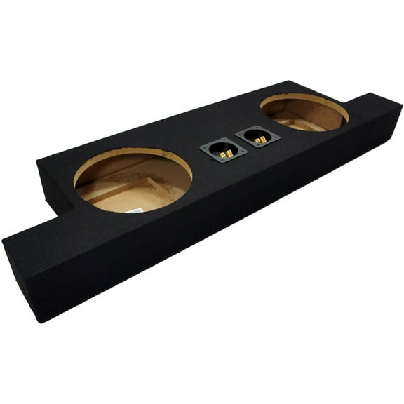 Custom Gmc Canyon 04-12 Crew Cab Truck Dual 10" Subwoofer Box Bass Sub Enclosure