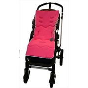 Angle View: Tivoli Couture CL MFSL - Pink Classic Luxury Memory Foam Stroller Liner, Flamingo Pink
