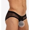 thumbnail image 3 of Men's Gregg Homme 85003 X-Rated Maximizer Mesh Enhancer Brief (Black M), 3 of 4