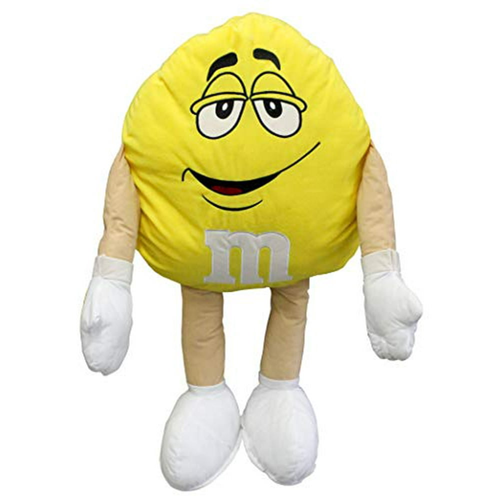ToyFactory M&M's 36 Inch Plush Figure Dolls (Yellow)