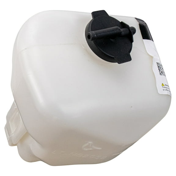 TRQ Radiator Coolant Reservoir Expansion Tank Overflow Bottle Compatible with 2008-2015 Mitsubishi Lancer MI3014111