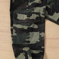 thumbnail image 6 of Enyan Toddler Baby Boy Fall Clothes Long Sleeve Letter Print Tops Camouflage Pants 2Pcs Kids Boys Winter Outfits（Green,3-4 Years）, 6 of 6