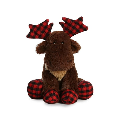 large stuffed moose toy