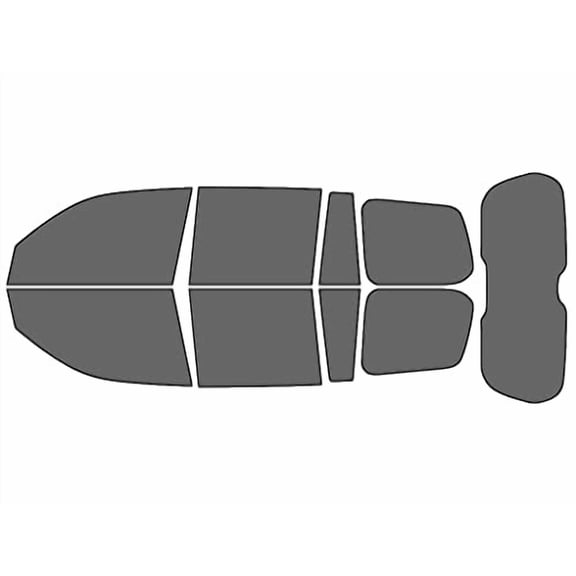 Avery Dennison NR Nano Ceramic IR Window Tint Kit Compatible with Lexus Lx 2017-2021 - Complete