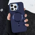 thumbnail image 1 of Invisible Lens Holder Magnetic Phone Case For IPhone 15 14 13 12 11 Pro Max Luxury Solid Color Cover For IPhone 13 14 15 PorMax LXY, 1 of 7