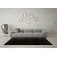 thumbnail image 3 of Ahgly Company Indoor Rectangle Abstract Brown Modern Area Rugs, 7' x 9', 3 of 4