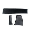thumbnail image 2 of Real Bright Soft Car Interior Carbon Fiber Sticker Decoration3Pcs Carbon Fiber Interior Dashboard Cover For Porsche Macan 2019-2020Auto Car Protection Interior Accessories, 2 of 9