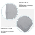 thumbnail image 4 of KAKOWELY 2Pcs AntiSlip Refrigerator Handles for Simple Cotton Covers, 4 of 8