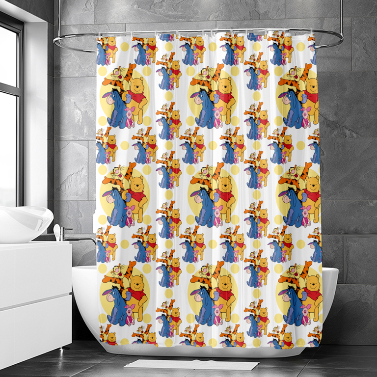 Adorable Winnie the Pooh Bathroom Set