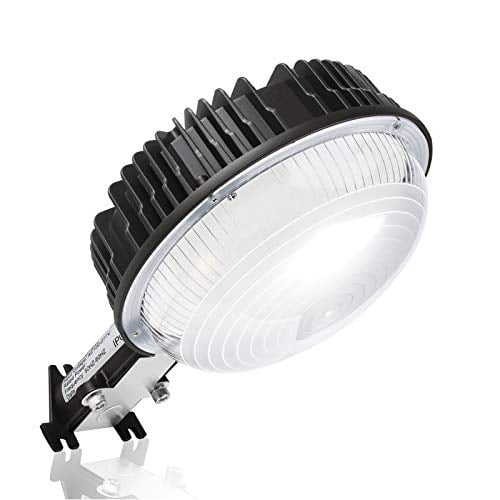 2 Pack 75W LED Barn Yard Light with Photocell Dusk to Dawn 5000K Daylight 750LM 