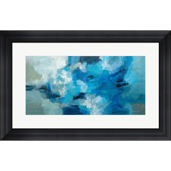 Great Art Now Ocean Storm by Silvia Vassileva, Framed Wall Art, 28W x 18H