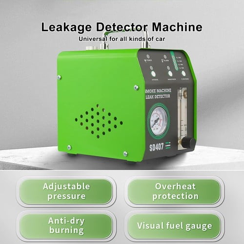 EVAP Smoke Machine Leak Detector 12V DC for Vacuum Pipes, Fast & Accurate Tester