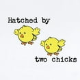 thumbnail image 2 of CafePress - Hatched By Two Chicks Infant Bodysuit - Baby Light Bodysuit, Size Newborn - 24 Months, 2 of 4