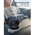 thumbnail image 3 of JOYROOM Car Phone Holder, Dashboard Phone Holder for Car Compatible with Popsocket and Thick Case, 360° Rotatable & Vertical 30° Adjustable Base Car Mount, Black, 3 of 7