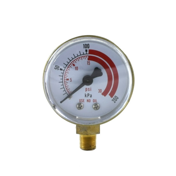 Low Pressure Gauge for Propane Regulator 030 psi 2 inches for LDB