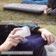 thumbnail image 5 of Greeniant Bomba de aire eléctrica de plástico, portátil, 5V, 4500K, 13,5 W, 1300mAh, banco de energía, Camping, senderismo, inflador de neumáticos de carpas Blanco Greeniant OD025445-01B, 5 of 6