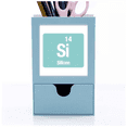 thumbnail image 1 of Si Silicon Checal Element Science Desk Supplies Organizer Pen Holder Card, 1 of 3