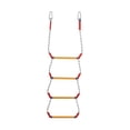 thumbnail image 3 of S SERENABLE Boat Rope Ladder Boarding Ladder Marine Rope Ladder for Canoeing Kayak Yacht Four Tire, 3 of 9