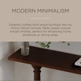 thumbnail image 5 of Open Box Maven Lane Arthur Traditional Wooden Table in Antiqued Brown Finish, 5 of 7