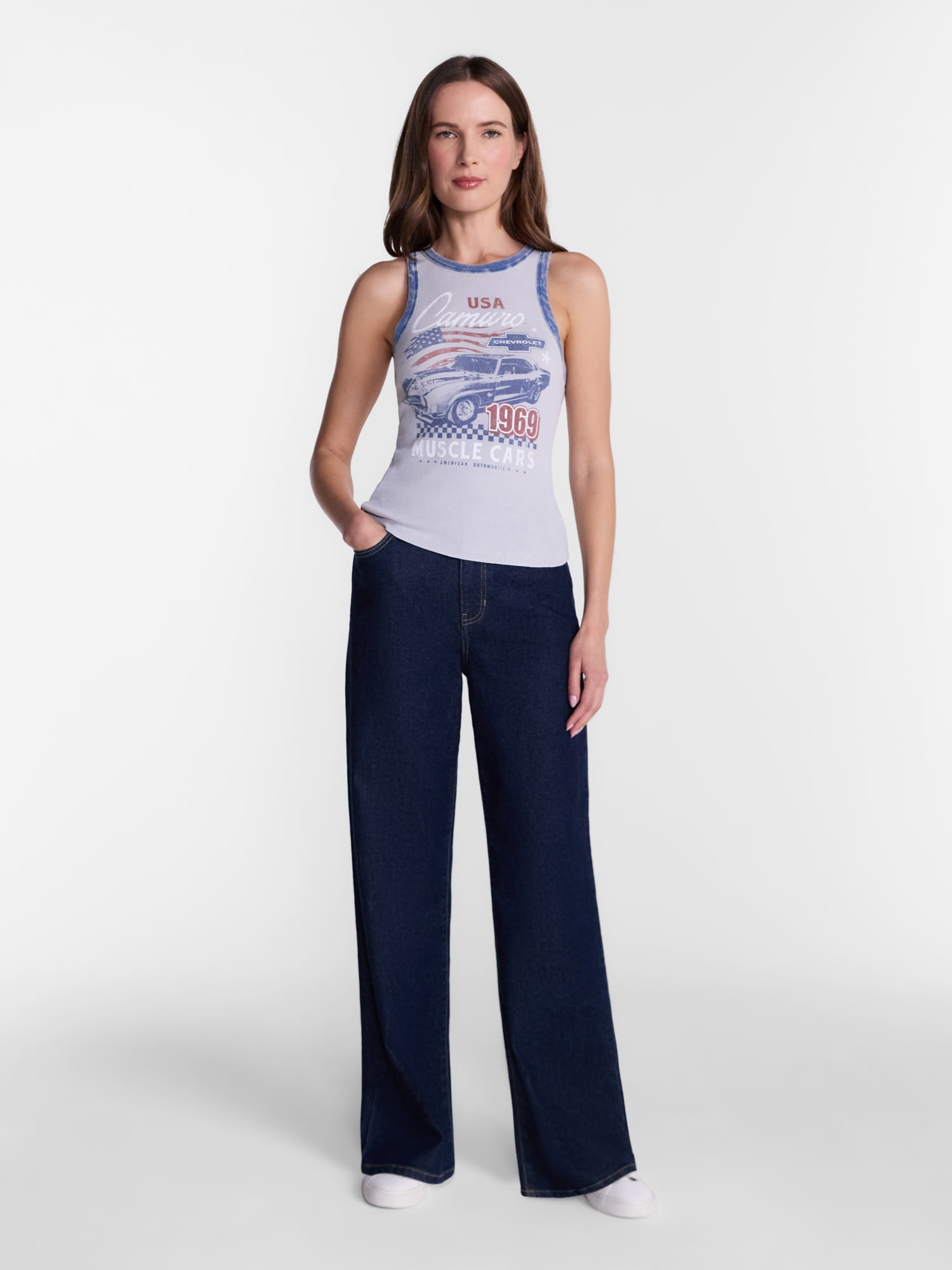 Chevrolet Camaro Women's Graphic Tank Top, Sizes XXS-XXL