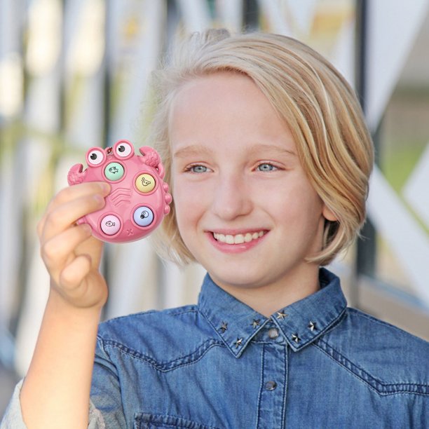 Máquina de juego intelectual Juguete de descompresión para niños Cangrejo de dibujos animados Whack-a-mole Toy Wmkox8yii HAHFKSH271