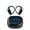 BLACK, variant on Intelligent Earphones, Full-Color Touch Display Bluetooth Earbuds ，Dynamic Stereo Sound Earbuds with ENC Call Noise Canceling Mic