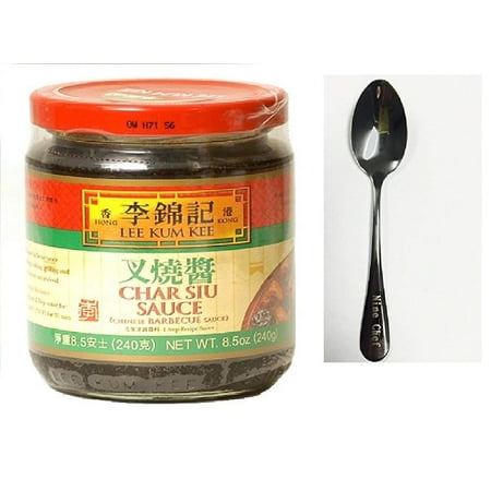 Lee Kum Kee Char Siu Chinese Barbecue Sauce - 8 oz + Only one Free NineChef Spoon (2